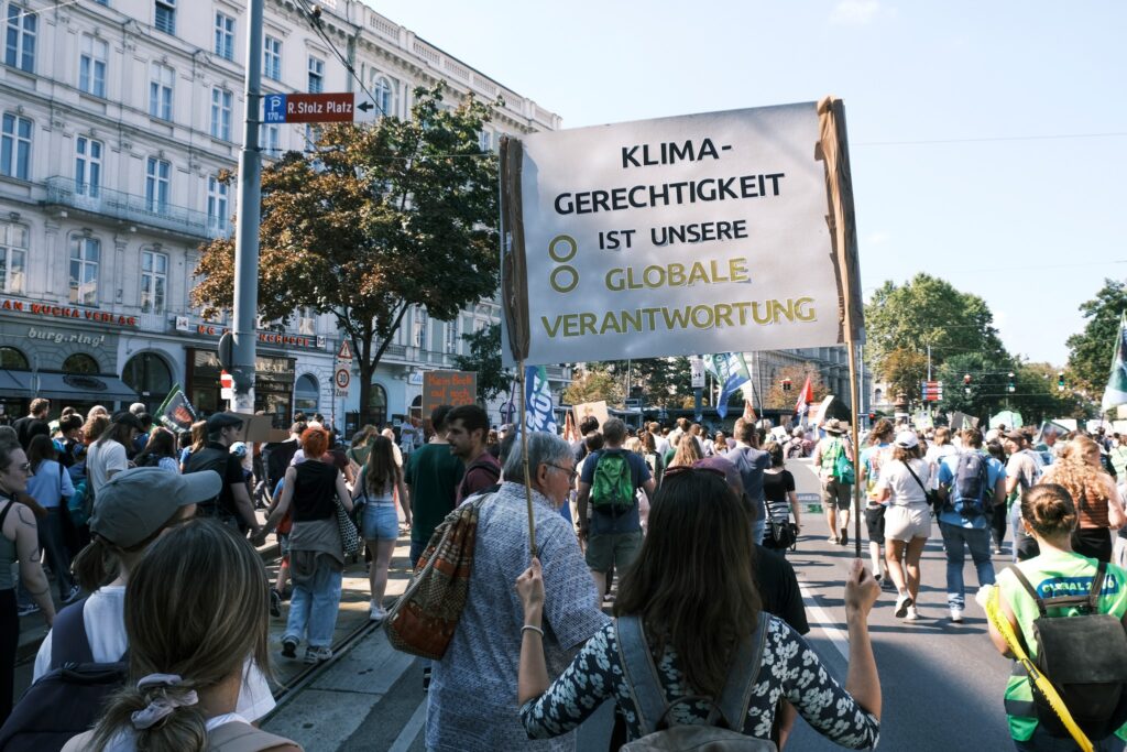 Impressionen vom Klimastreik in Wien am 15.09.2023
