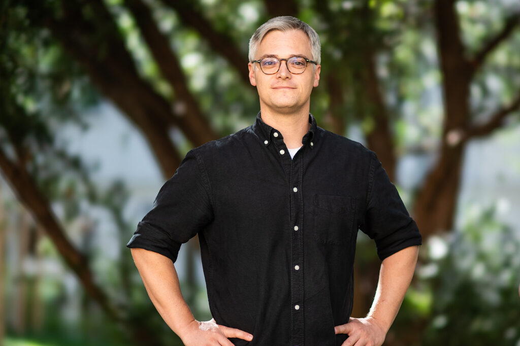 Portrait von Geschäftsführer Lukas Wank