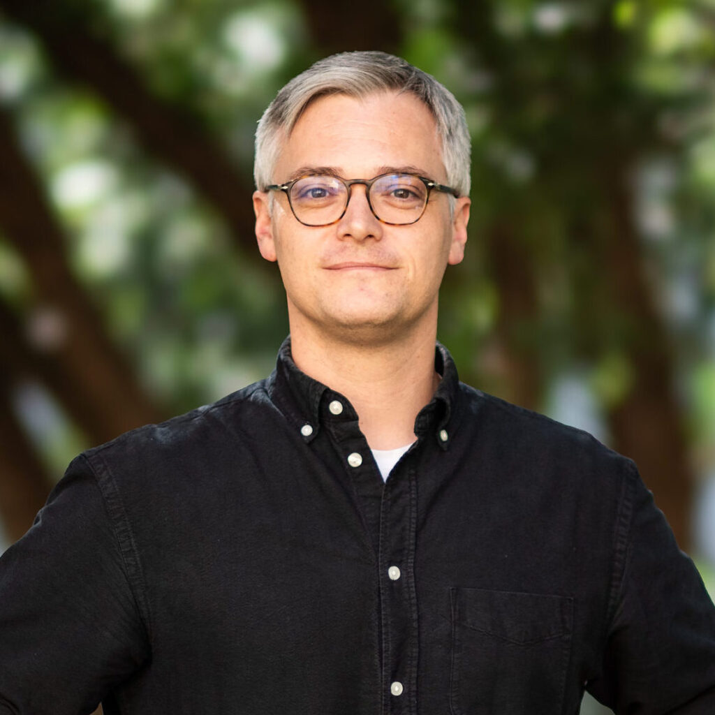 Portrait von Geschäftsführer Lukas Wank