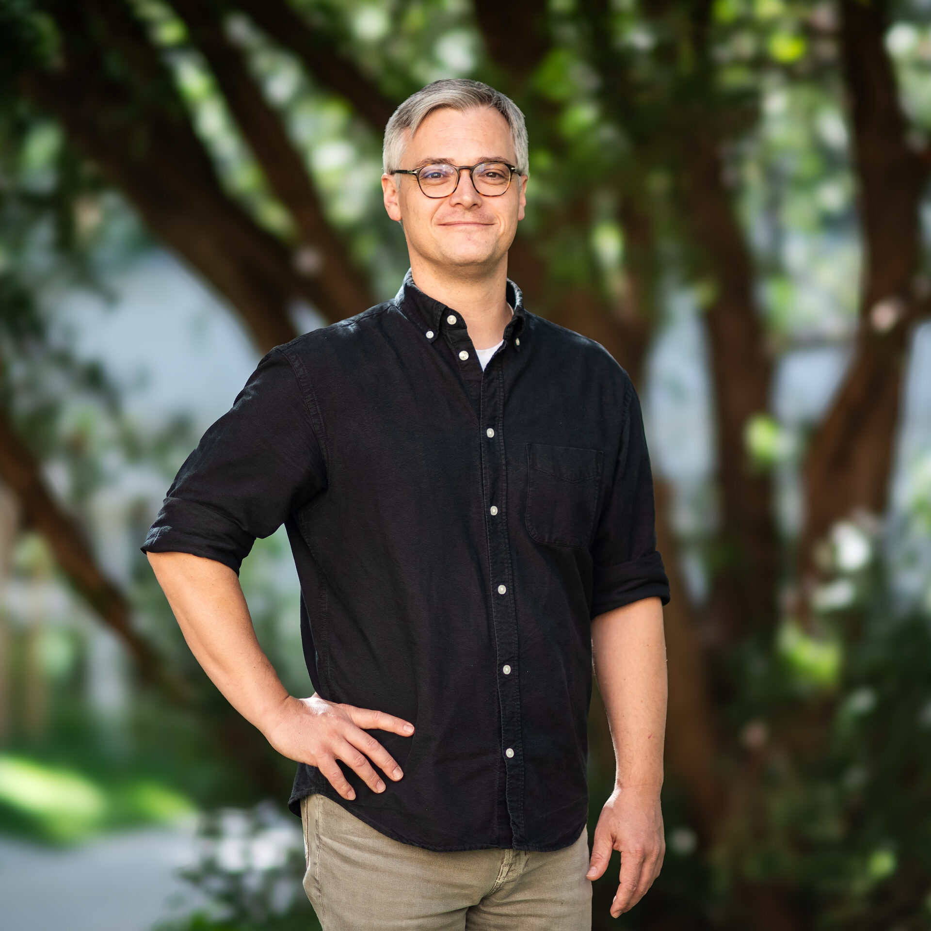 Portrait von Geschäftsführer Lukas Wank