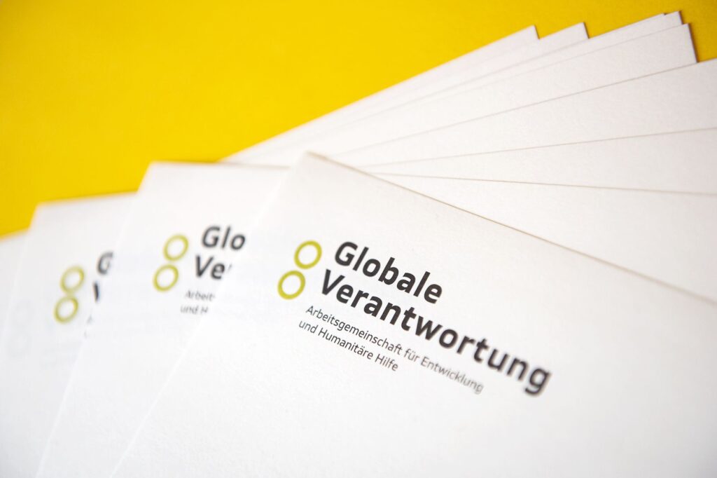 Briefpapier der AG Globale Verantwortung