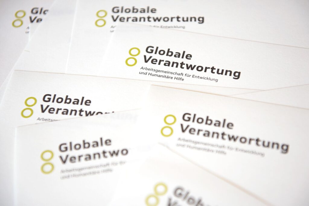 Briefpapier der AG Globale Verantwortung