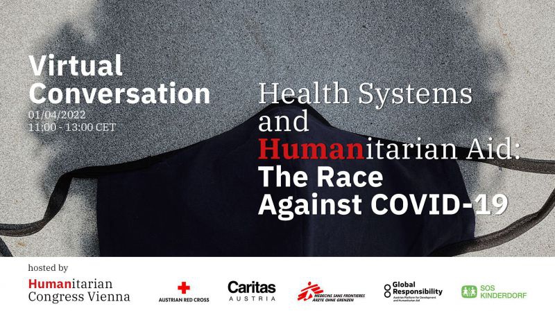 Grafik, Virtual Conversation hosted by Humanitarian Congress Vienna 2022